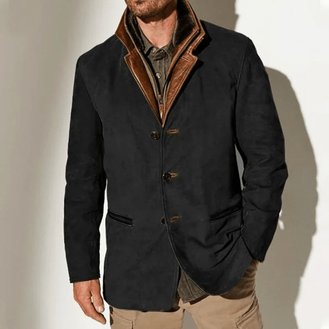 Frank Hénry Johann Vintage-Lederjacke