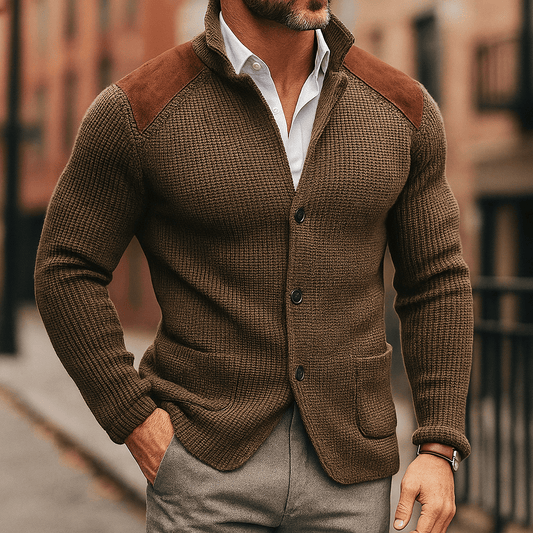 Frank Hénry Italienische Strickjacke