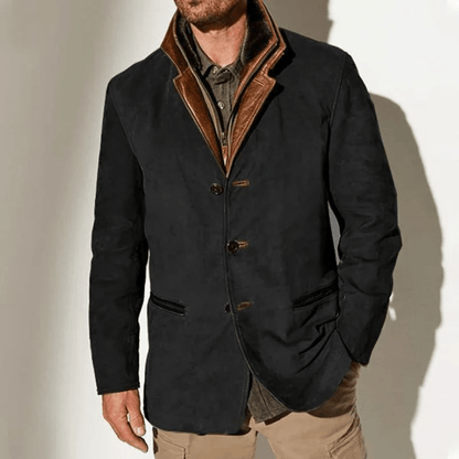 Frank Hénry Johann Vintage-Lederjacke