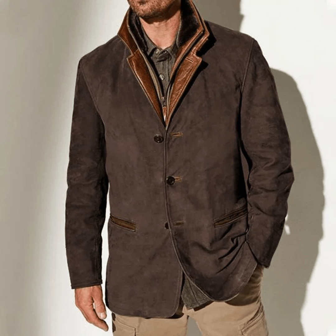 Frank Hénry Johann Vintage-Lederjacke