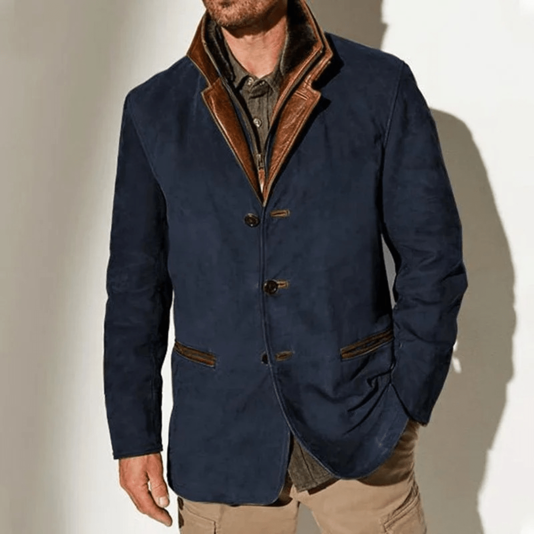 Frank Hénry Johann Vintage-Lederjacke