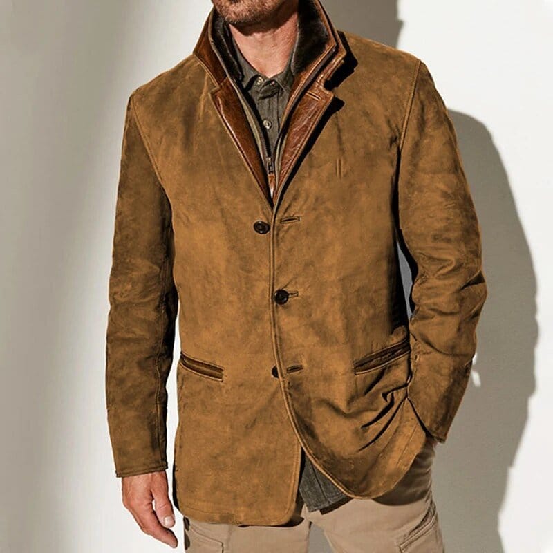 Frank Hénry Johann Vintage-Lederjacke