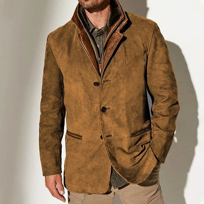 Frank Hénry Johann Vintage-Lederjacke